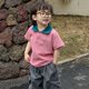 Baby, small-month-old parent-child outfit, family of three summer Polo shirt, crawling clothes, 100 days old, taking photos of mother and daughter mother and child T-shirt