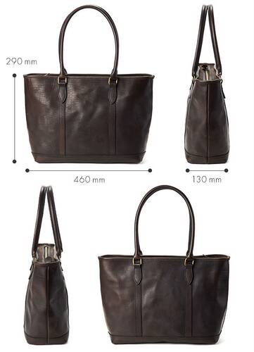 日本制正品 Vasco VS-263TL 牛皮商务休闲单肩包男包背包手提包 - 图3