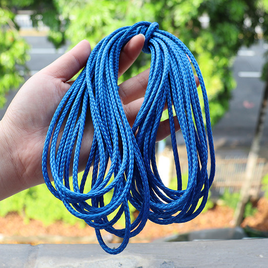 大力马绳滑翔绳结实耐磨高强度风筝绳耐腐蚀耐磨强拉力伞绳空心绳