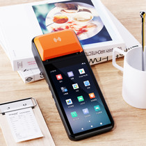 International Edition 4G All Netcom Android 11 Intelligent handheld terminal scanning printing all-in-one PDA can be developed for a second time