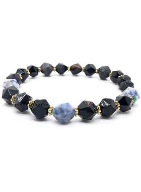 防弹少年团田柾国同款虎眼石手链