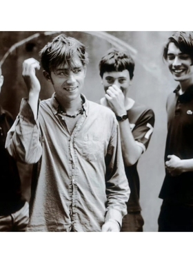 BLUR 模糊乐队代蒙·阿尔本 Damon albarn同款项链型酷潮元素玛瑙