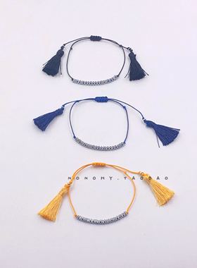 金泰亨田柾国同款钛钢碎片手链