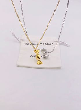 amb国潮牌圆形糖果ins情侣吊坠