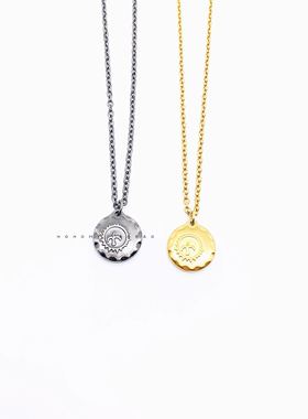 日本中古风吊坠项链