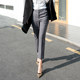 New style suit pants for women Korean style spring and autumn clothes slim and cropped OL professional slim small feet trousers thin pants