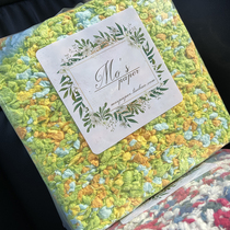 (limited-time open custom) MO family paper cotton colored paper cotton hamster mat material homer to the best