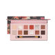 New 12-color Begonia flower oil painting style pink brown eye shadow palette