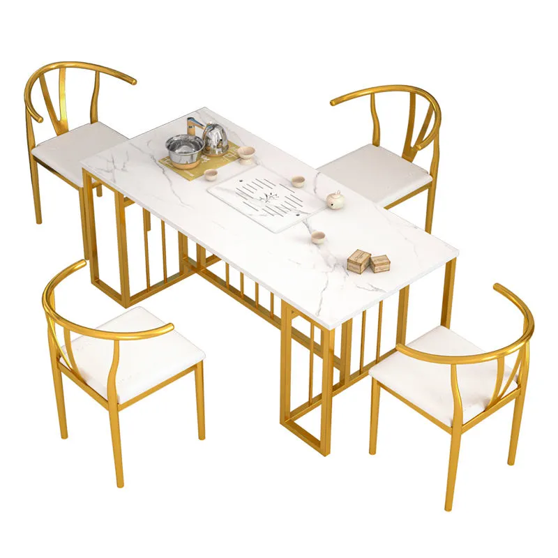 轻奢岩板茶桌椅组合办公室美容院现代泡茶桌阳台茶桌椅一体一整套,淘宝优惠券,粉丝福利购,淘宝优惠卷