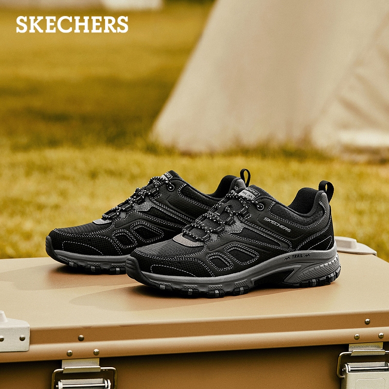 Skechers斯凯奇2024年夏季新款女鞋户外专业徒步鞋耐磨平衡登山鞋