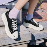 Skechers, летние классические универсальные тканевые трендовые эспадрильи, легкие кроссовки для отдыха на платформе, мягкая подошва, увеличивают рост