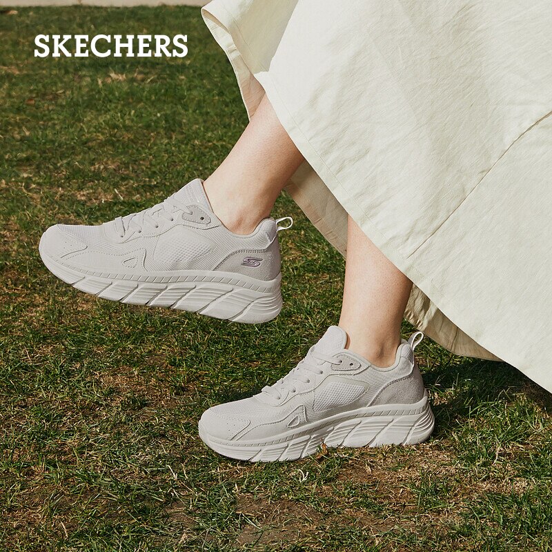 【赵露思同款】斯凯奇慢慢春季女鞋 skechers休闲板鞋