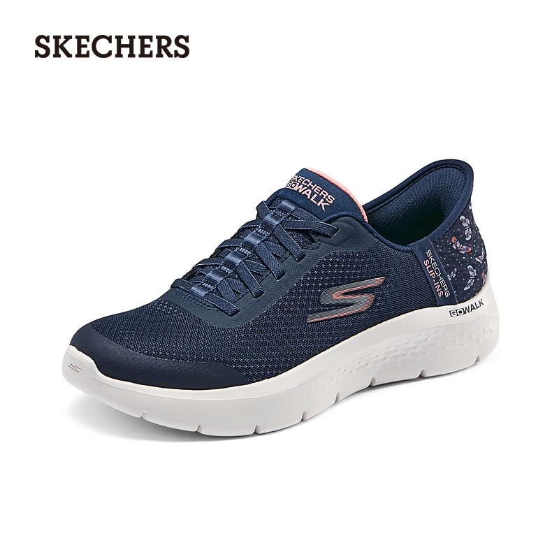 【闪穿鞋】Skechers斯凯奇slip ins系列夏季新款女鞋一脚蹬健步鞋 - 图1