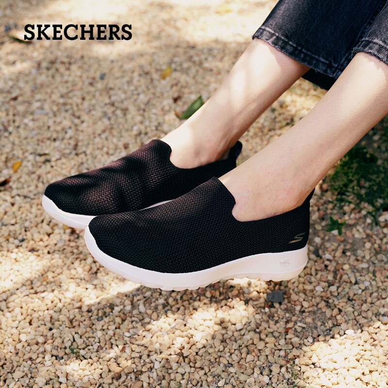 【母亲节礼物】Skechers斯凯奇夏女鞋一脚蹬休闲运动健步鞋护士鞋