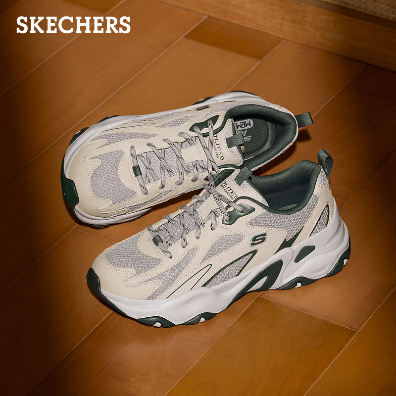 斯凯奇老爹鞋春季流行时尚男鞋休闲运动鞋厚底机甲鞋经典熊猫鞋,淘宝优惠券,粉丝福利购,淘宝优惠卷