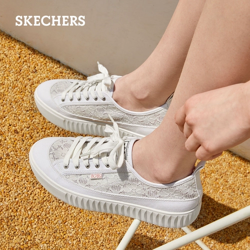 Skechers, летние туфли, белая обувь, спортивная обувь, комфортная повседневная обувь, универсальные кроссовки