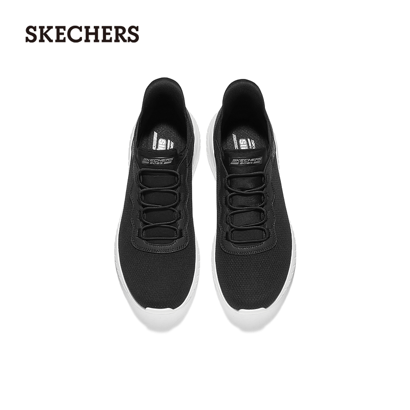 【闪穿鞋】Skechers斯凯奇Slip ins系列春夏男休闲跑步轻质运动鞋 - 图2