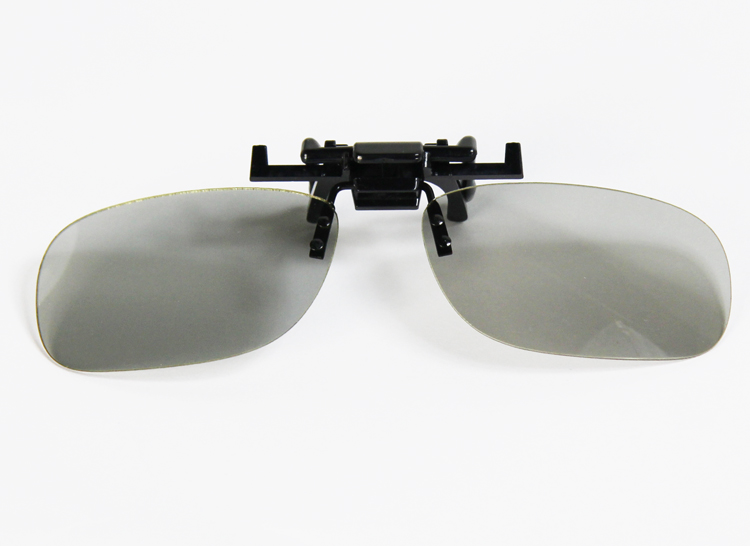 3D投影 线偏光 偏光3D眼镜 近视 夹片 镜夹 立体投影 3D眼镜 - 图1