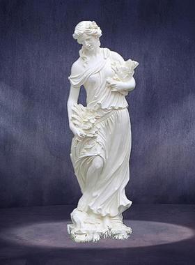 欧式人物石膏像门头摆件四季大型树脂玻璃钢艺术模型落地花园雕塑