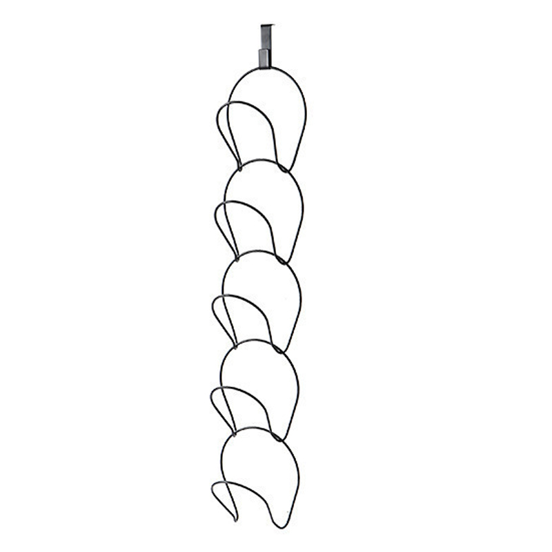 帽子收纳神器免打孔学生宿舍衣柜门后收纳包包置物架围巾衣帽挂架 - 图3