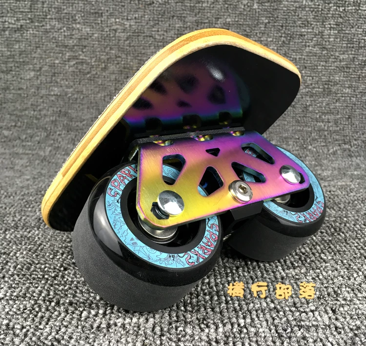 [Raiders Tribe] Искры нового FIXED Star Steel Drifting Board Skate Skill