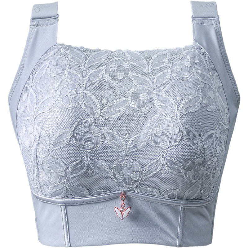 内衣女聚拢大胸显小无钢圈胸罩收副乳防下垂性感文胸薄款胖MM,淘宝优惠券,粉丝福利购,淘宝优惠卷