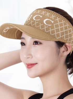针织女空顶帽百搭街头休闲帽子