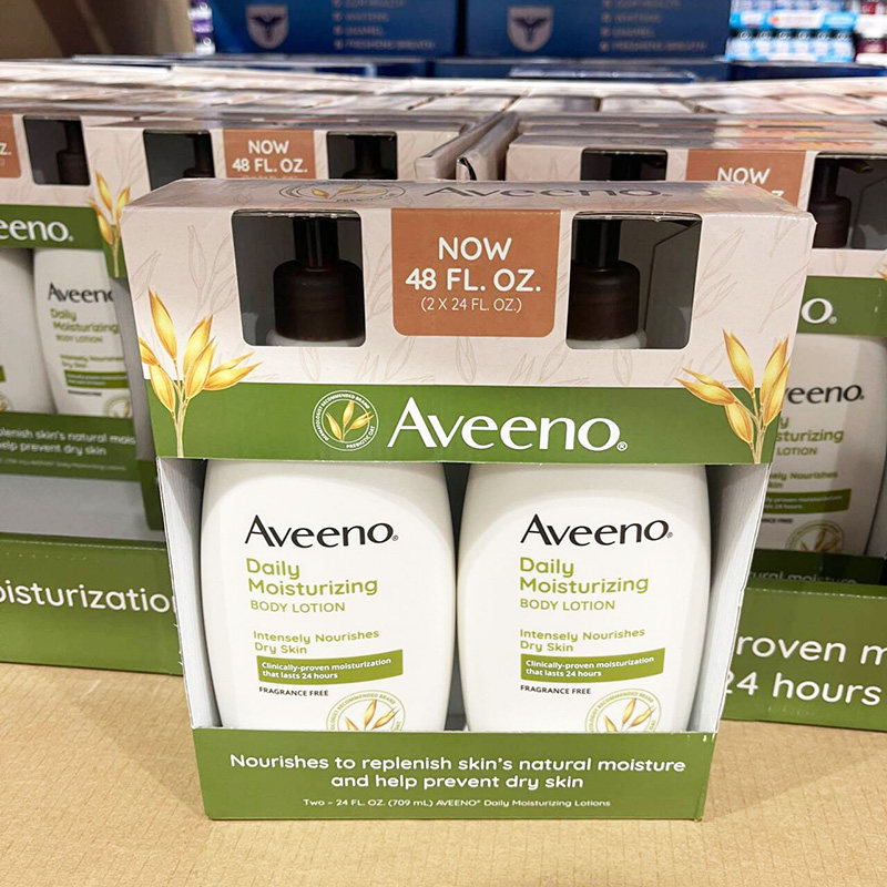 美国直邮 Aveeno艾惟诺燕麦身体乳532ml润肤霜儿童洗发沐浴露2合1,淘宝优惠券,粉丝福利购,淘宝优惠卷