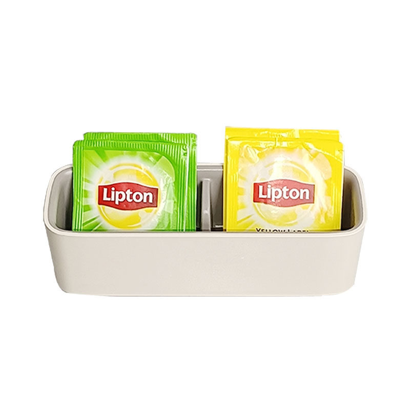 酒店茶叶格房间餐厅糖包咖啡茶叶盒分格宾馆客房袋泡奶茶包盒塑料 - 图3