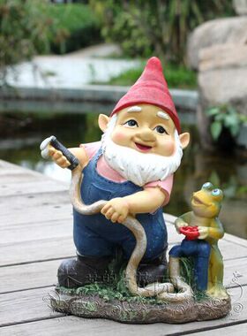 田园风庭院老公小青蛙包邮