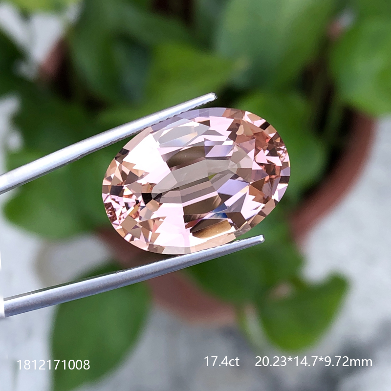 精切工艺17.4克拉摩根石女米莱珠宝 米莱其他