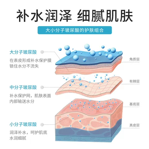 梵贞玻尿酸原液精华液原液补水保湿提亮肤色收缩毛孔修护肌底 图片 3