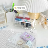 Брендовый японский пенал, высококачественные вместительные и большые канцтовары для школьников, система хранения, косметичка