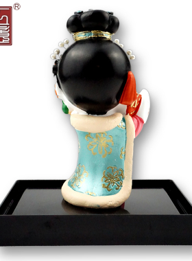 四大美女摆件东方工意冷瓷可爱