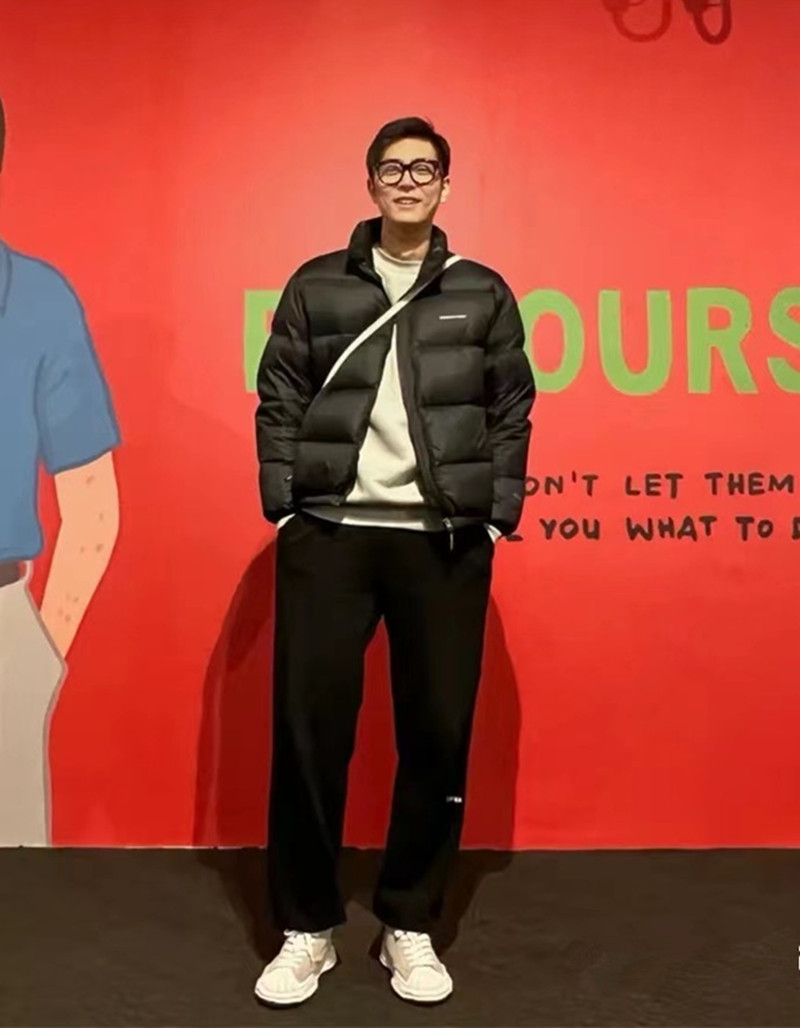 宽松加厚短款立领thisisneverthat羽绒服男女同款冬装面包服外套