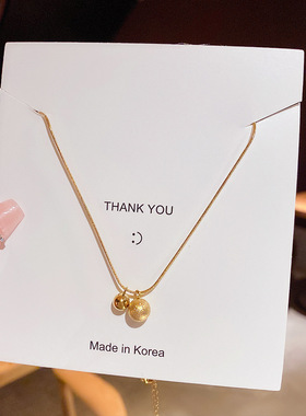 小众设计感时尚气质项链女新款