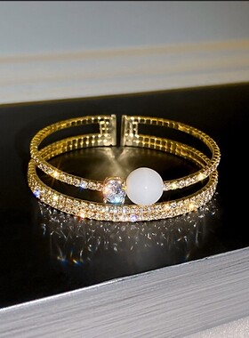 时尚手链女开口手镯网红手饰品