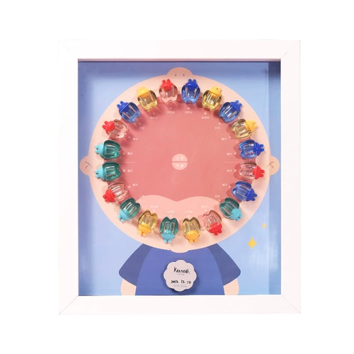 Настенная фоторамка для мальчиков и девочек для молочных зубов, детский сувенир