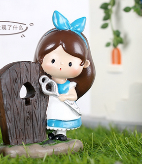 仙境奇遇记儿童房可爱风装饰摆件