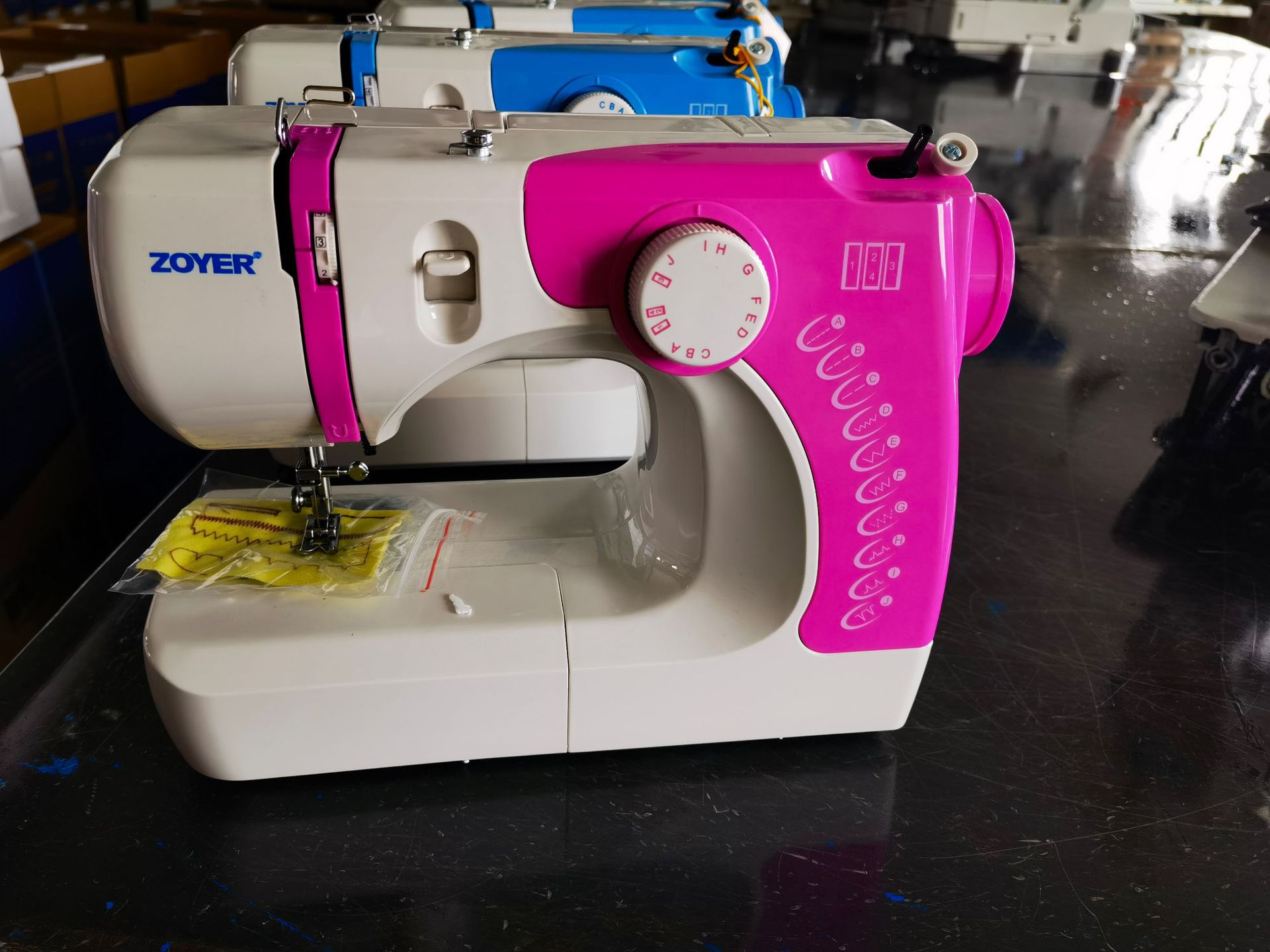 佐屹DIY小型家用台式缝纫机ZY-6101平缝机厂家出品sewing machine - 图1