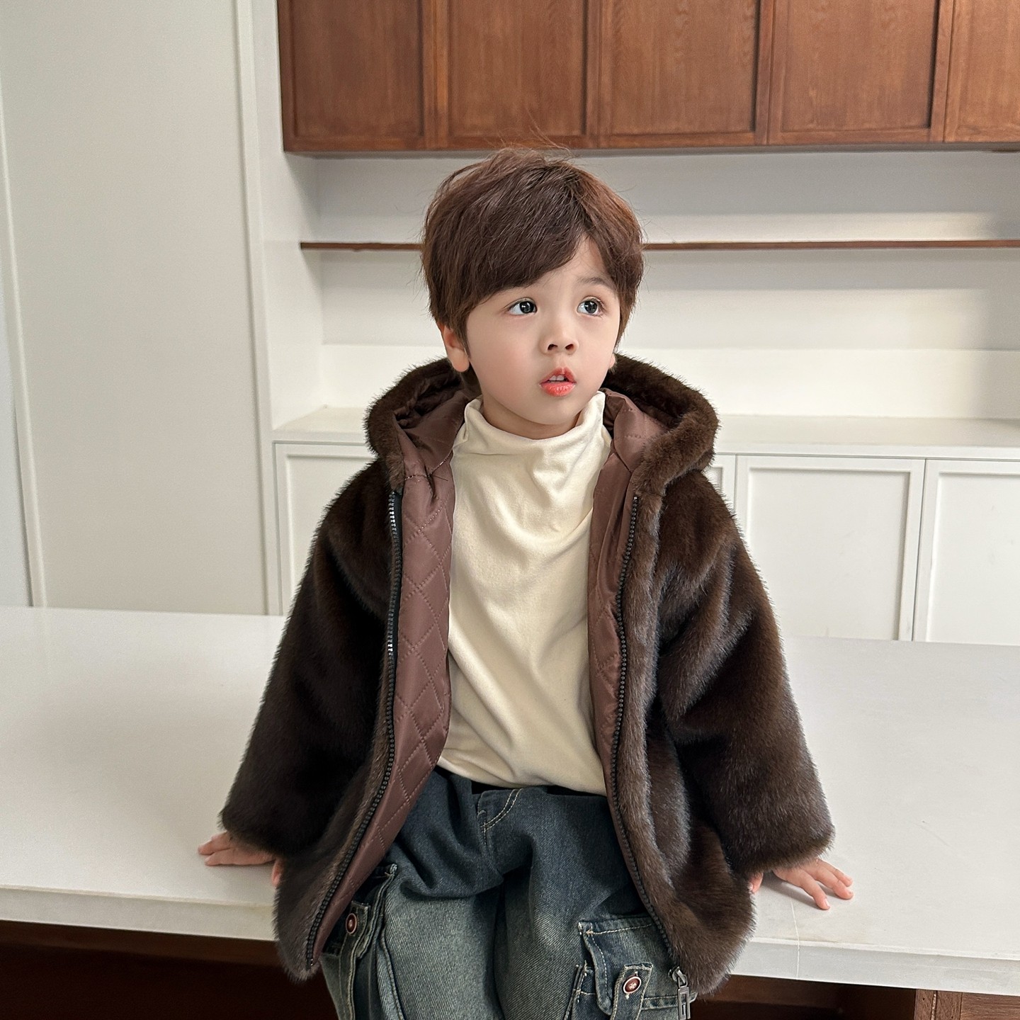 男童夹棉小外套儿童秋冬季加厚毛绒棉袄宝宝防风棉服女孩洋气棉衣,淘宝优惠券,粉丝福利购,淘宝优惠卷