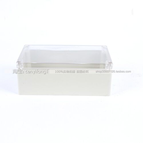 透明盖塑料防水盒/密封盒/安防电源接线盒/电子机箱200*120*75mm - 图2