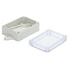 Plastic transparent cover power supply security monitoring waterproof box
