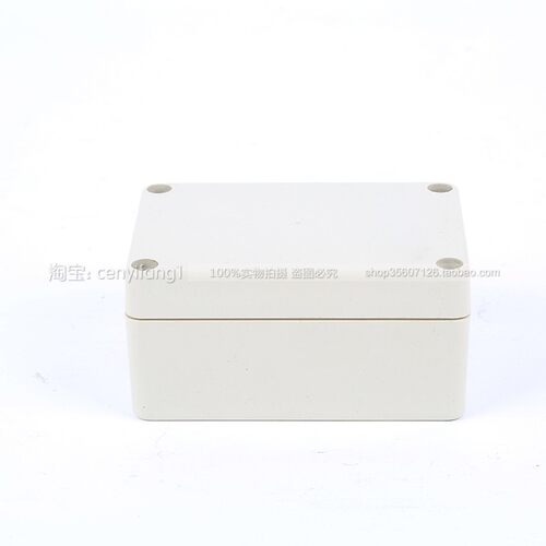 安防监控塑料外壳/仪表防水盒/治具盒/密封盒F4型:100*68*50 - 图2