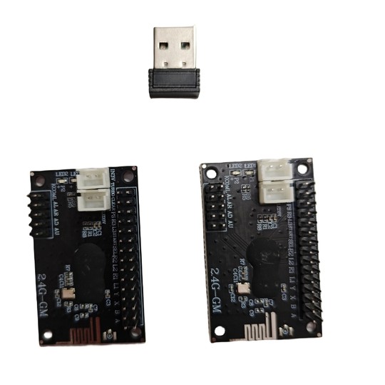 2 беспроводных компьютера с двойным аркадным джойстиком