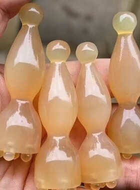 羊角色小莲蓬朱雀连体按摩刮痧棒