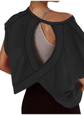 Women'sOpenBackWorkoutTop