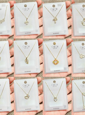 古丽古丽银饰通体S925纯银精致锁骨项链女百搭气质优雅个性潮