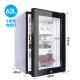 Double lock kindergarten food sample cabinet temperature display