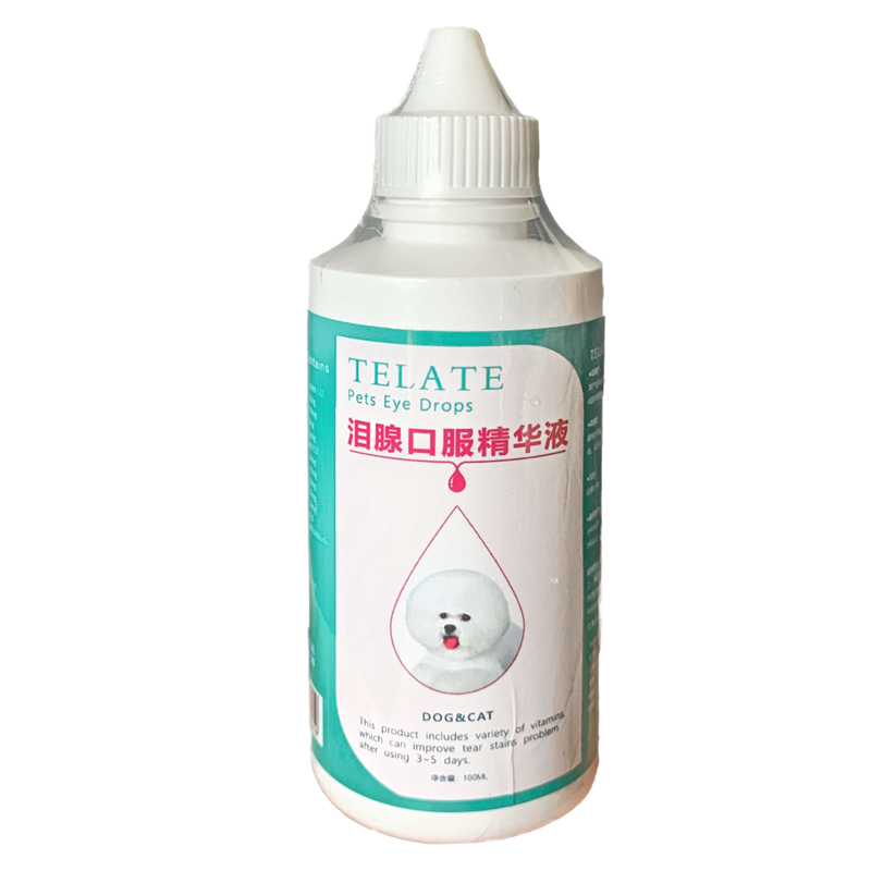 DT宠物 台湾TELATE比熊狗狗去泪痕口服精华液猫咪泰迪止流泪100ml - 图3